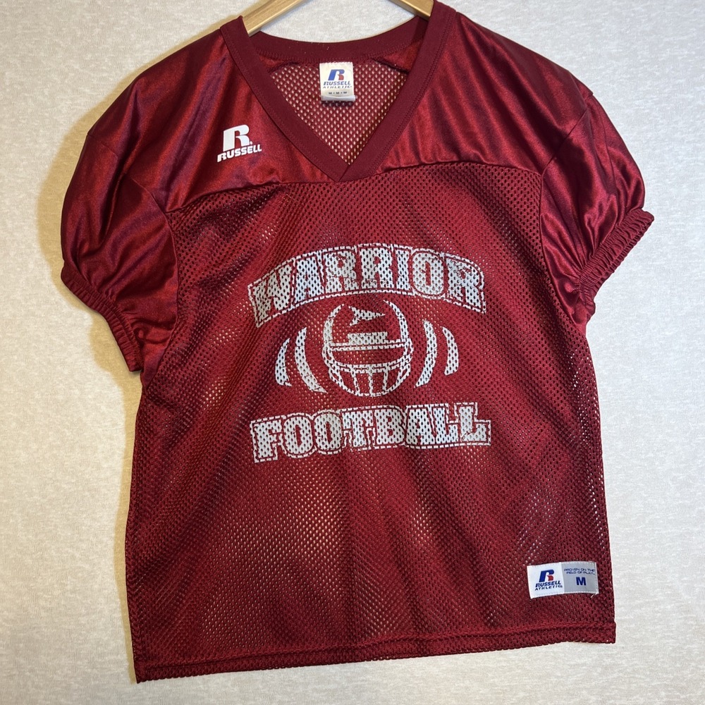 Vintage Russell  Jersey Football Athletic Mesh Size M Youth Boy Size